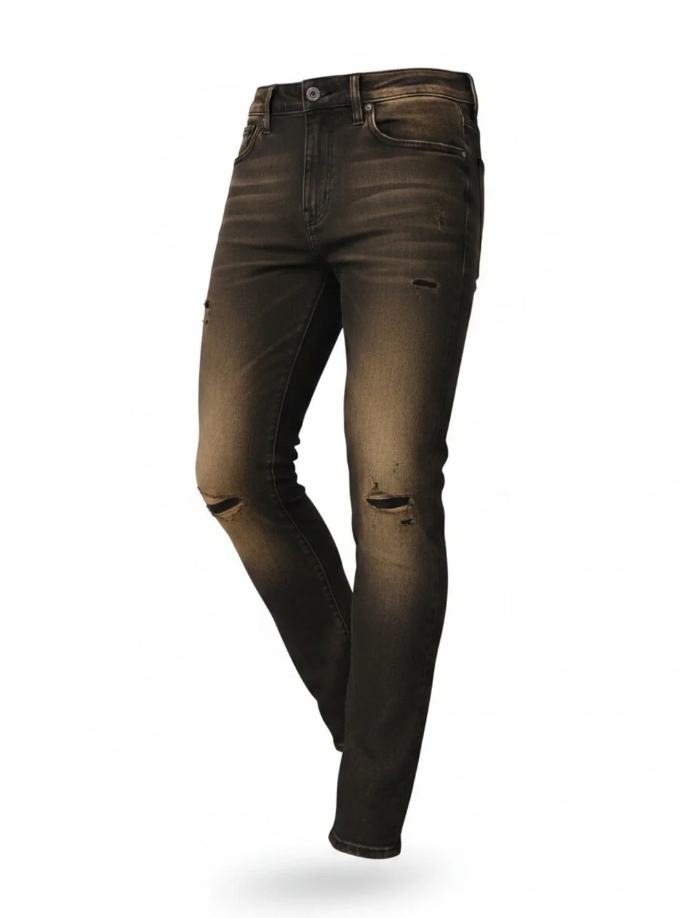 Jordan Craig NWT Men's Copper Black Jeans with Fade